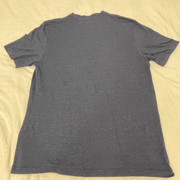 Houston Astros Baseball MLB Majestic Men T-Shirt Size Large Dark Blue Knit - Picture 4 of 7